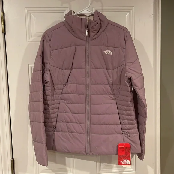 NWT North Face Urban Explore W Harway Jacket quail grey size LARGE lavender